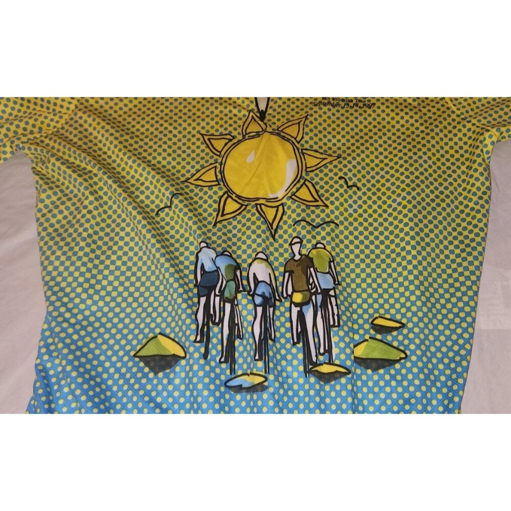 vintage REVI cycling jersey 1997 3 pockets preowned XL 1/4 ZIP